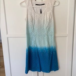 Lace ombré dress